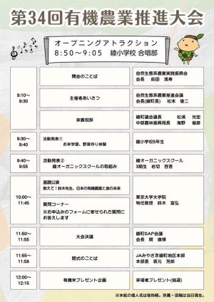 大会裏面