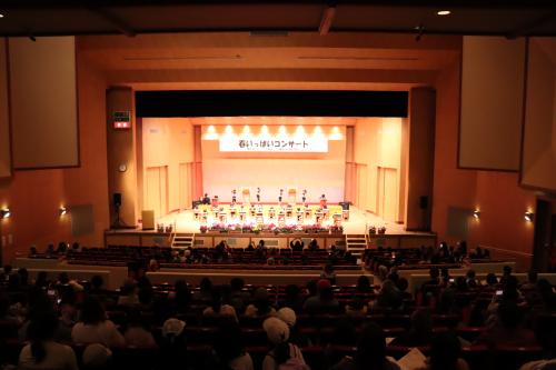 春いっぱいコンサート会場内